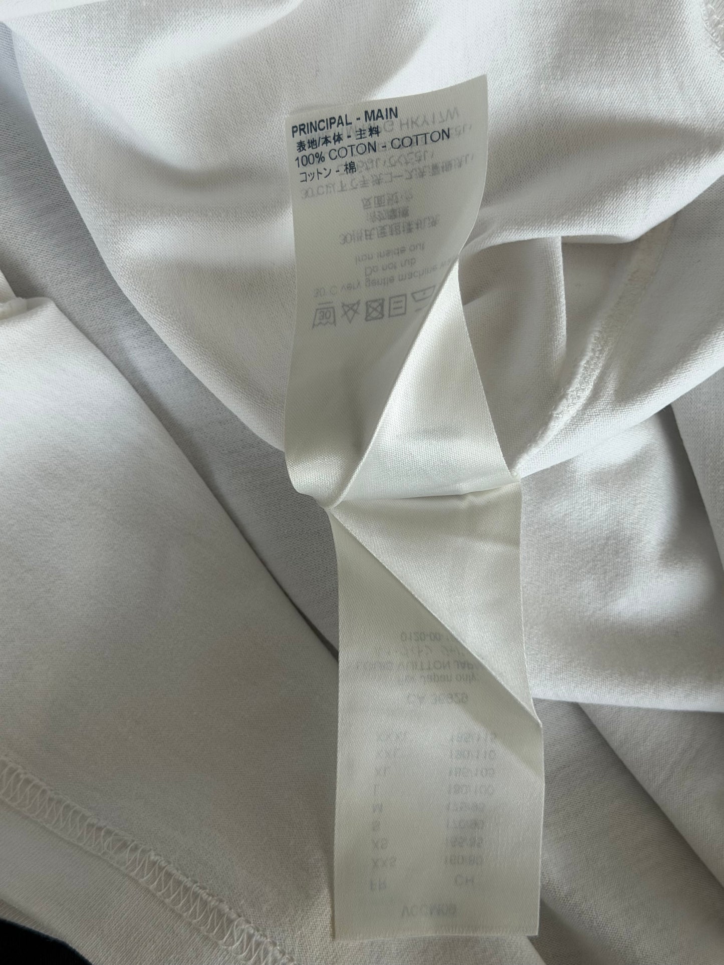 Louis Vuitton White Multicolor Pastel Monogram T-Shirt