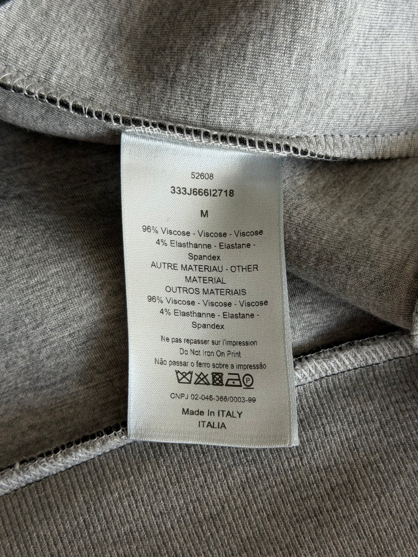 Dior Black & White Atelier Logo Sweater
