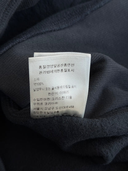 Dior Faded Black & White Atelier Logo Hoodie