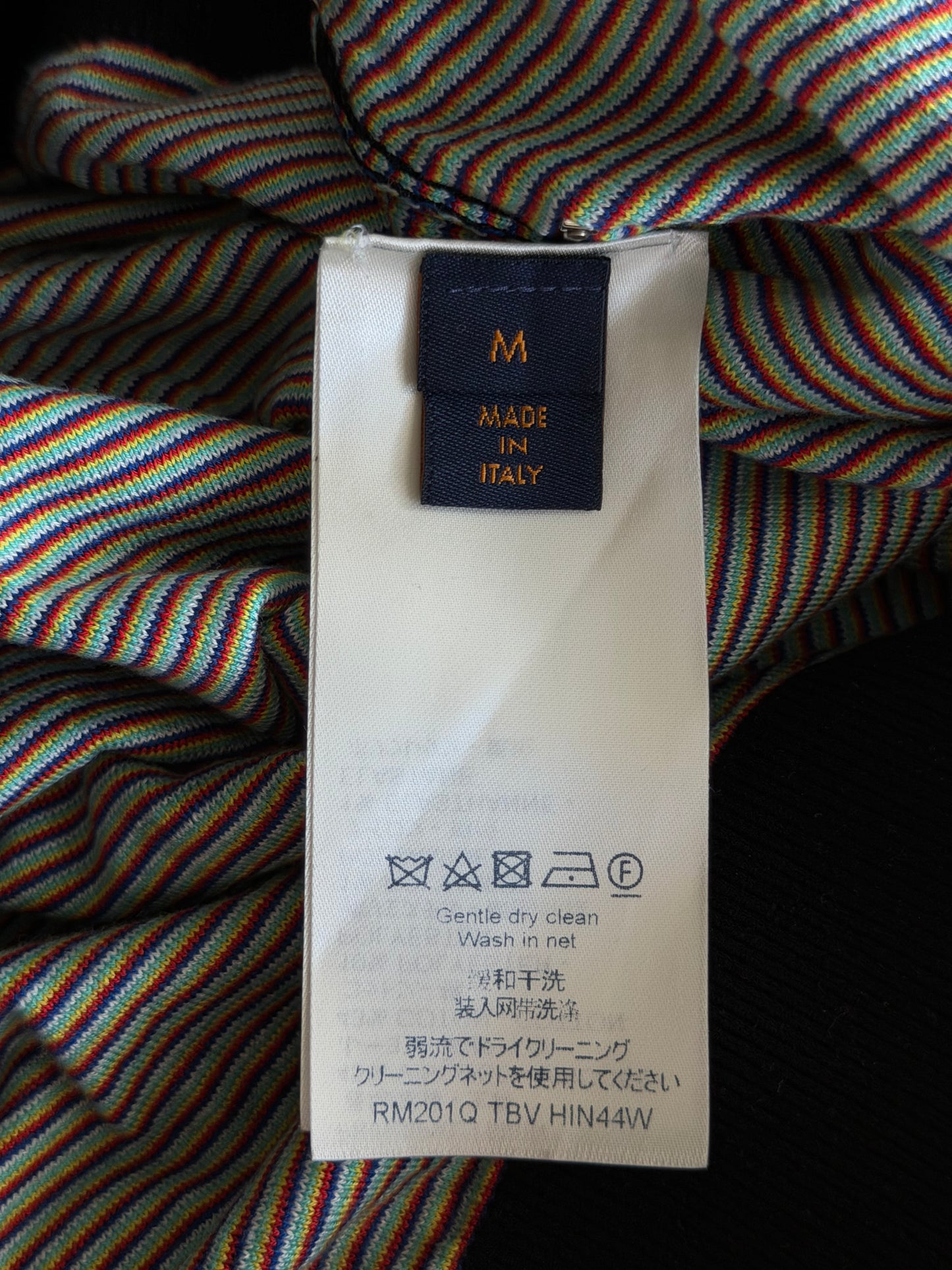 Louis Vuitton Black & Multicolor Monogram Sweater