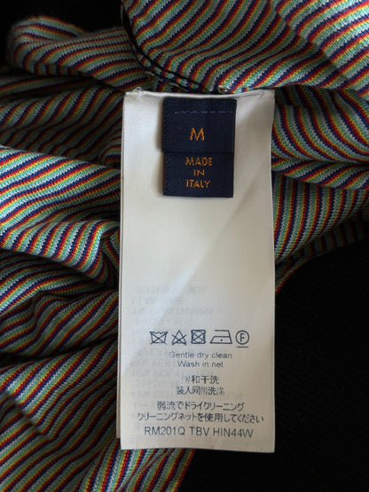 Louis Vuitton Black & Multicolor Monogram Sweater