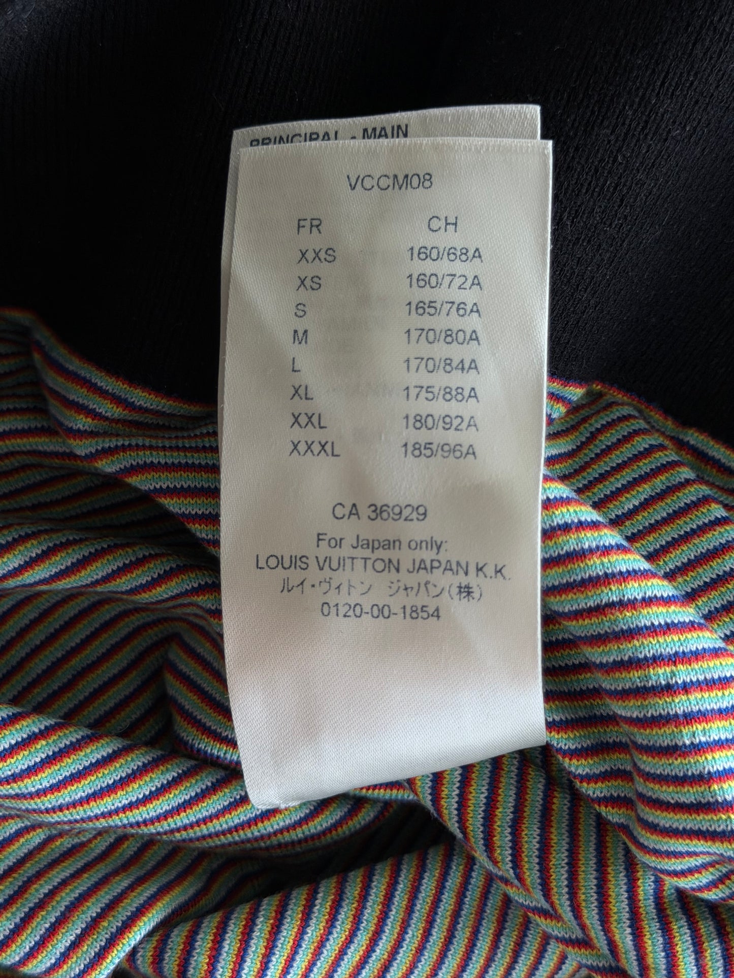 Louis Vuitton Black & Multicolor Monogram Sweater