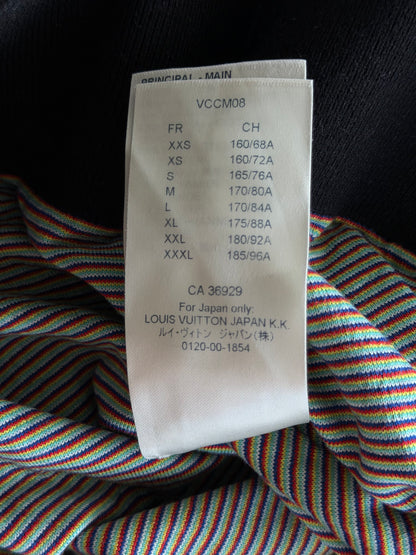 Louis Vuitton Black & Multicolor Monogram Sweater
