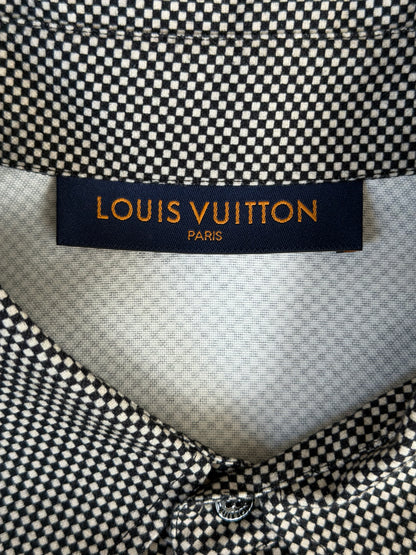 Louis Vuitton Nigo Mini Damier Logo Button Up Shirt
