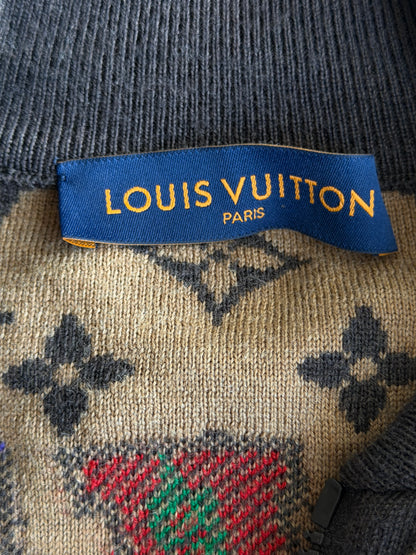 Louis Vuitton Brown Monogram NBA Bomber Jacket