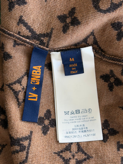 Louis Vuitton Brown Monogram NBA Bomber Jacket