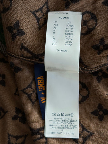 Louis Vuitton Brown Monogram NBA Bomber Jacket