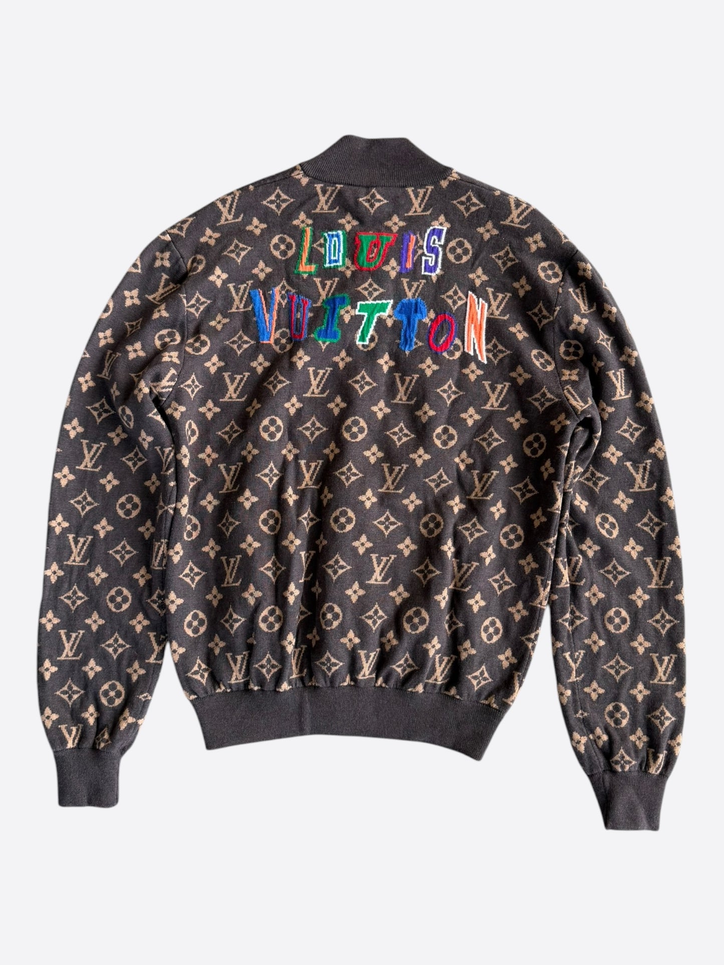 Louis Vuitton Brown Monogram NBA Bomber Jacket