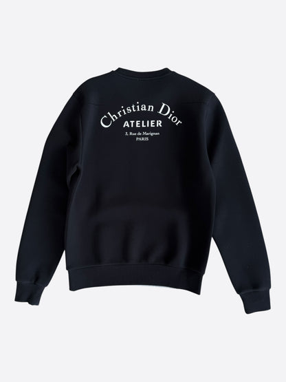 Dior Black & White Atelier Logo Sweater