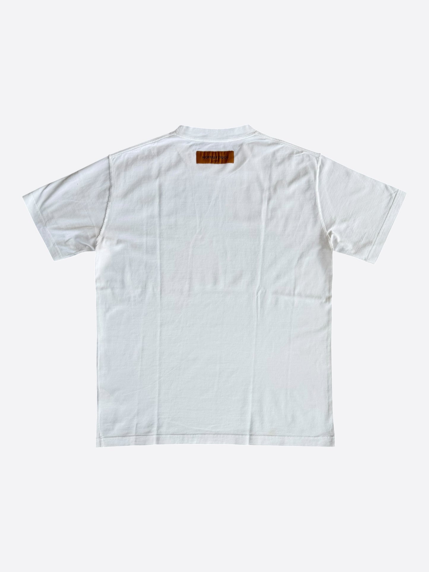 Louis Vuitton White Multicolor Pastel Monogram T-Shirt