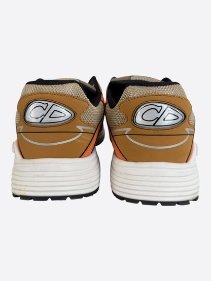 Dior Brown & Orange B30 Sneakers