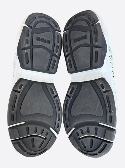 Dior White & Black Oblique B24 Sneakers