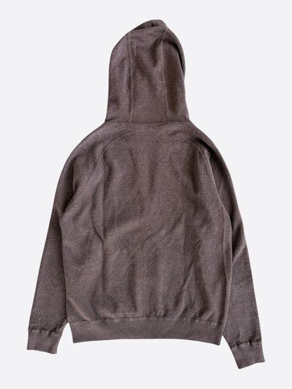 Dior Brown Oblique Zip Up Hoodie