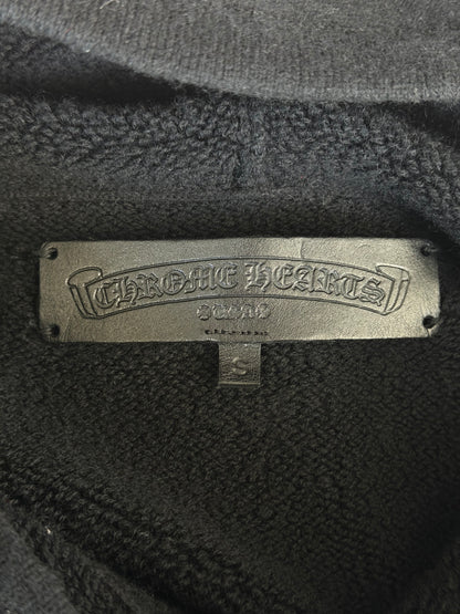 Chrome Hearts Black & Yellow Embroidered Cashmere Hoodie