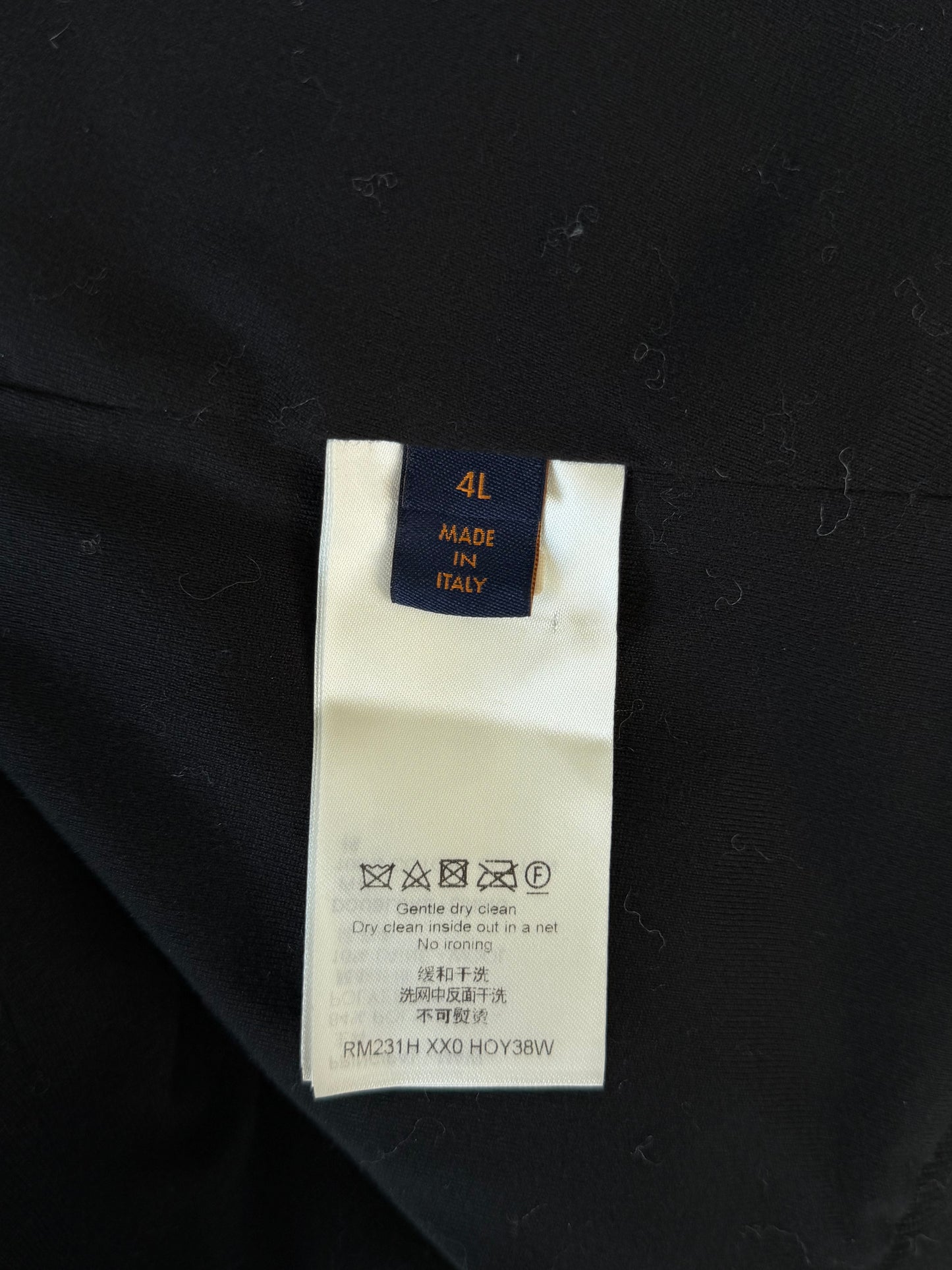 Louis Vuitton Yayoi Kusama Black & White Polka Dot Fleece Jacket