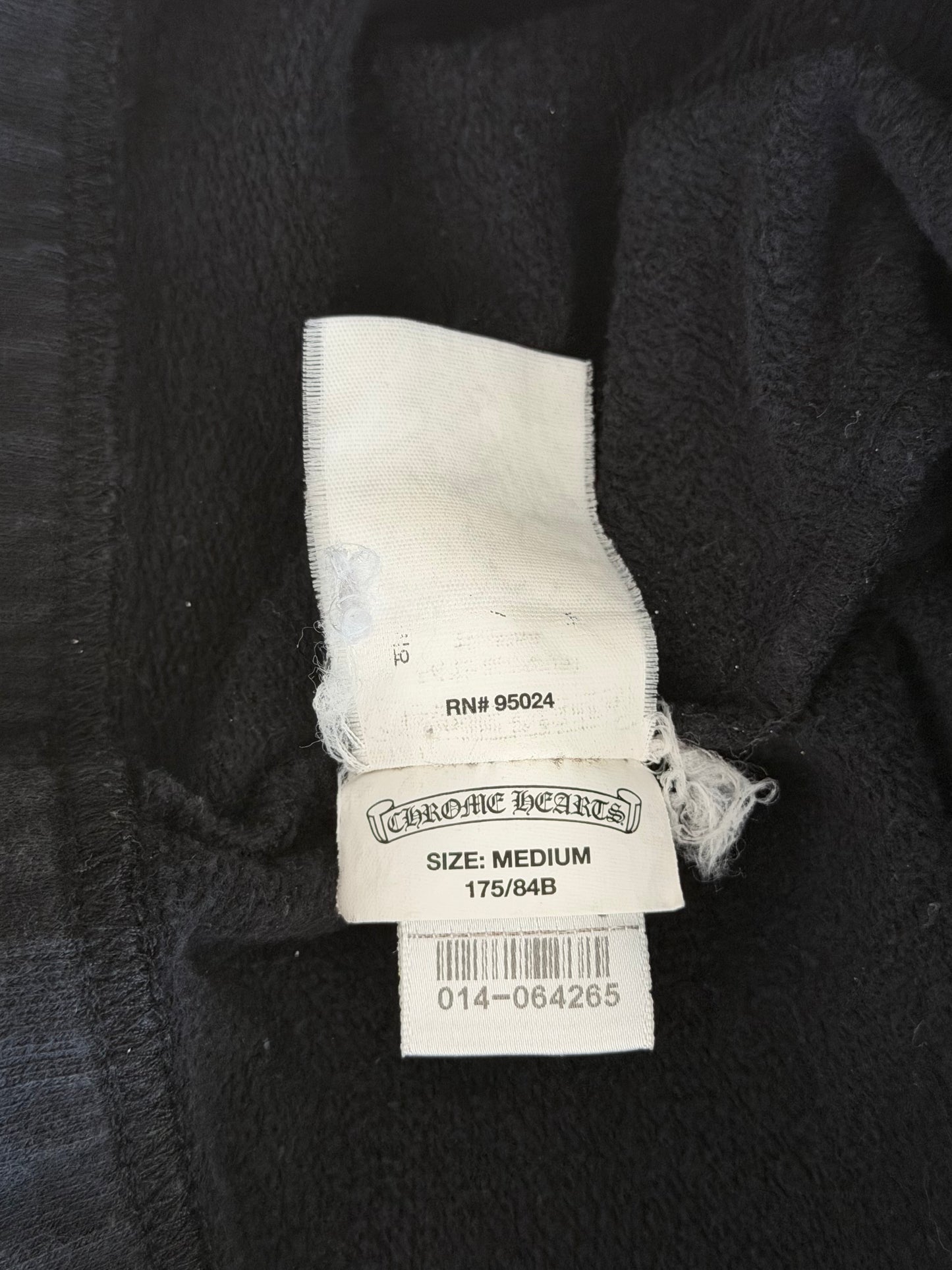 Chrome Hearts Black & Yellow Script Logo Sweatpants