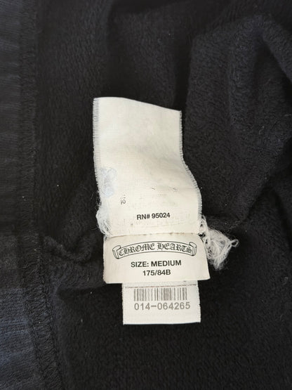Chrome Hearts Black & Yellow Script Logo Sweatpants