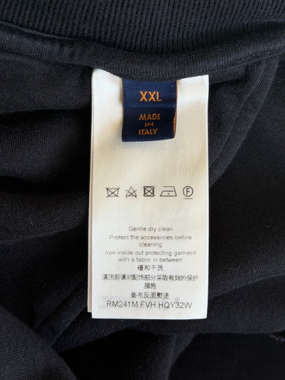 Louis Vuitton Green, Black & Yellow Gradient Monogram Velvet Pants