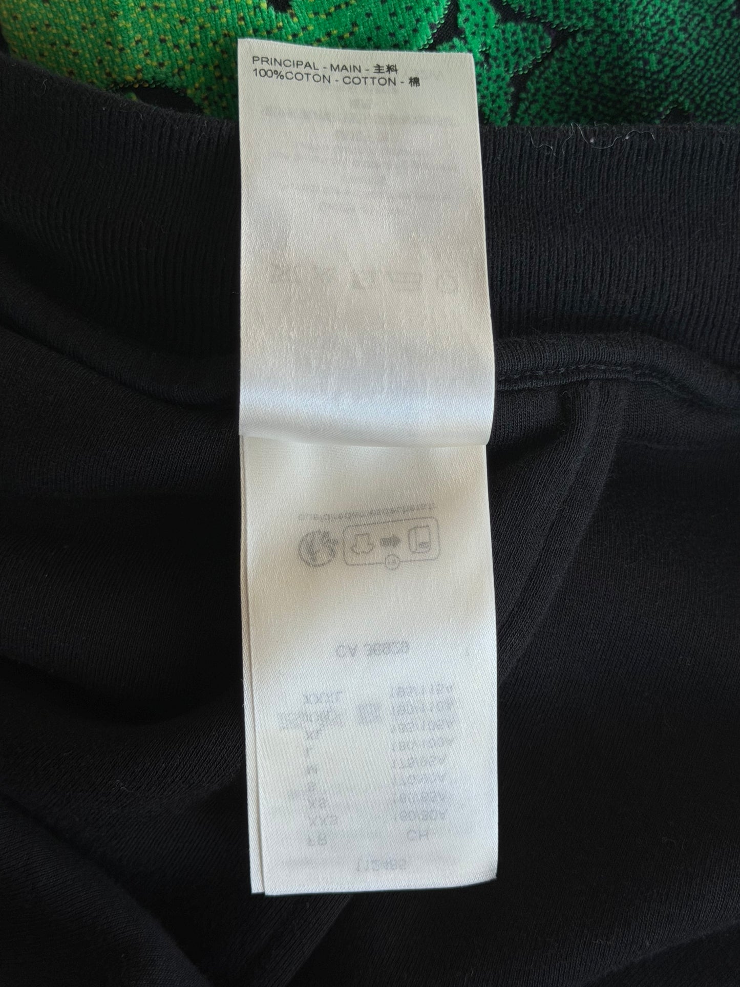 Louis Vuitton Green, Black & Yellow Gradient Monogram Velvet Pants