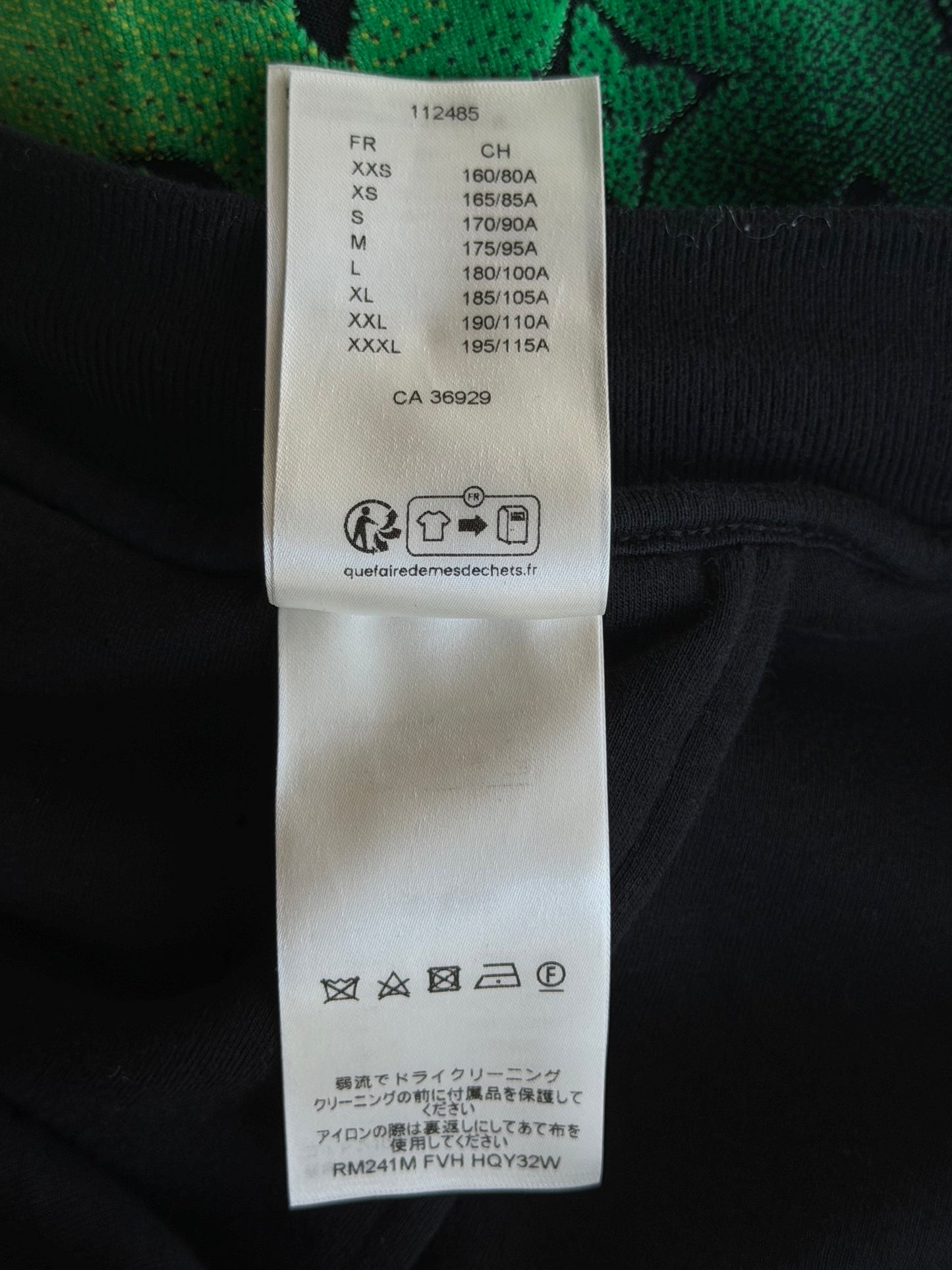 Louis Vuitton Green, Black & Yellow Gradient Monogram Velvet Pants