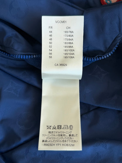 Louis Vuitton Yayoi Kusama Blue Monogram Windbreaker