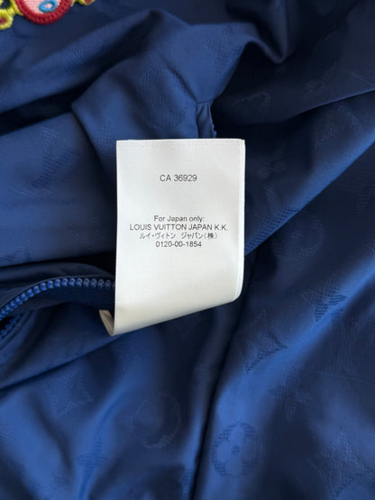Louis Vuitton Yayoi Kusama Blue Monogram Windbreaker