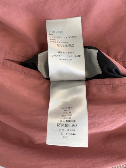 Dior Burgundy Oblique Reversible Bomber Jacket
