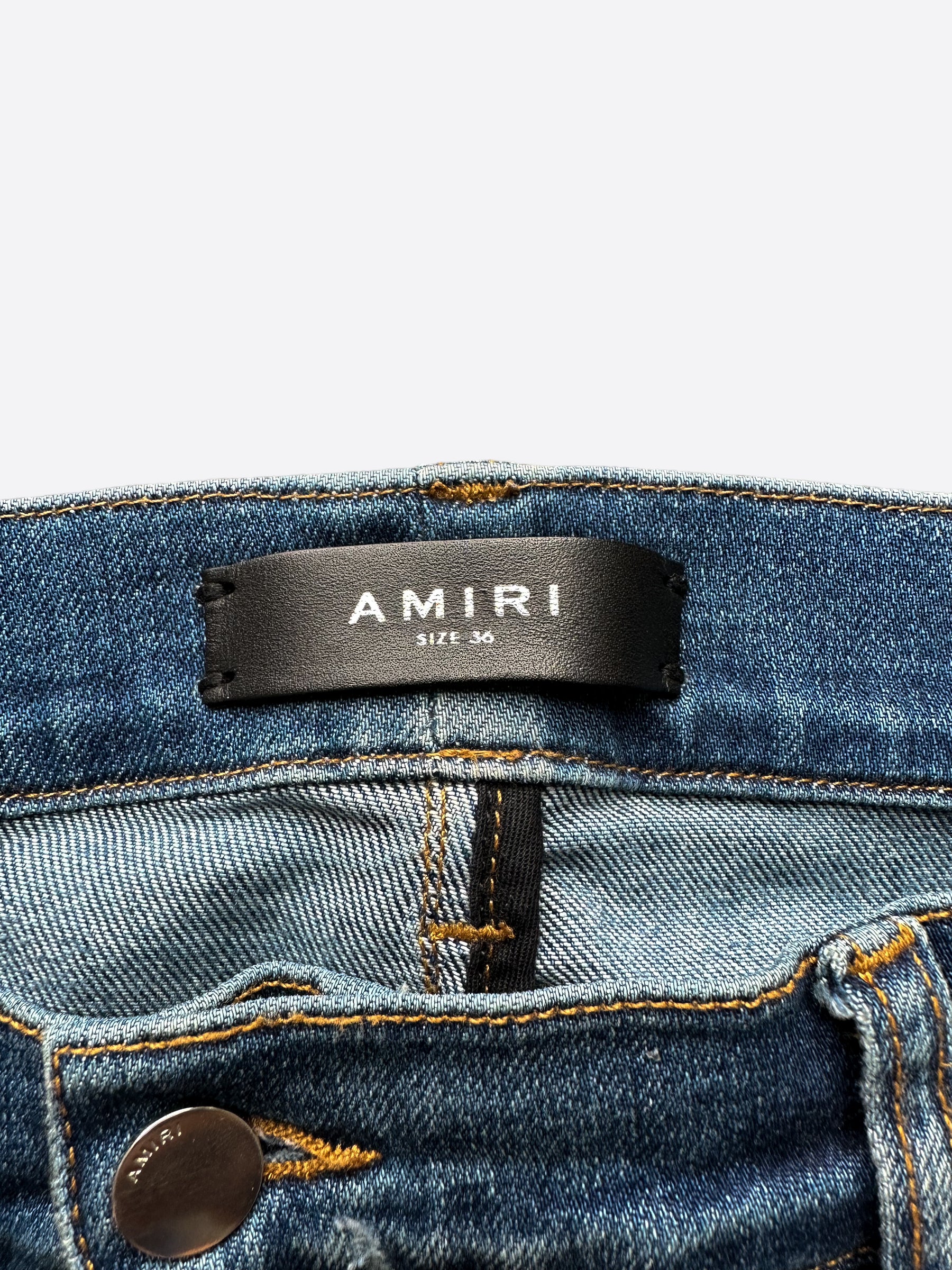 Amiri Indigo Stack Jeans – Savonches