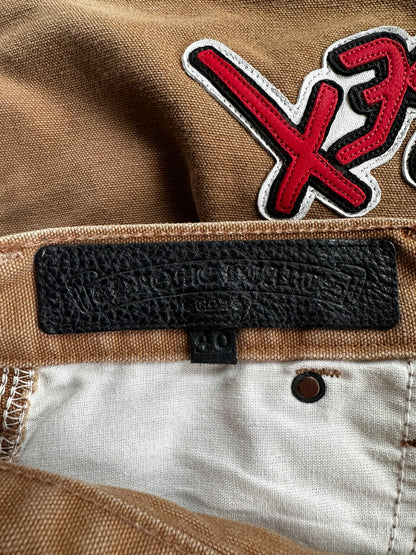 Chrome Hearts Carhartt Tan Sex Records Cross Patch Carpenter Jeans