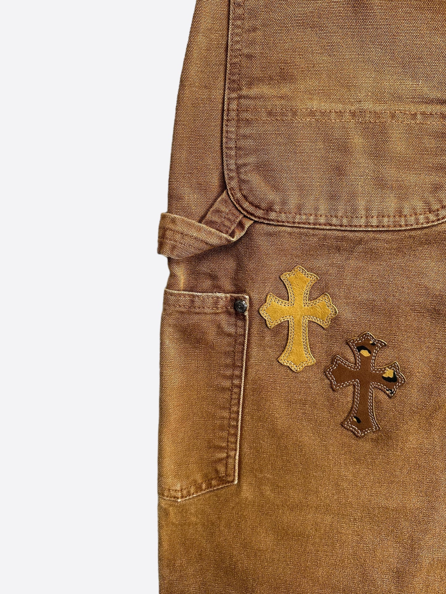 Chrome Hearts Carhartt Tan Sex Records Cross Patch Carpenter Jeans