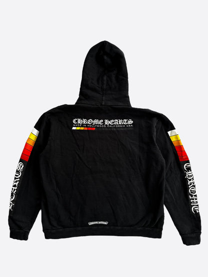 Chrome Hearts Black Racing Stripes Hoodie