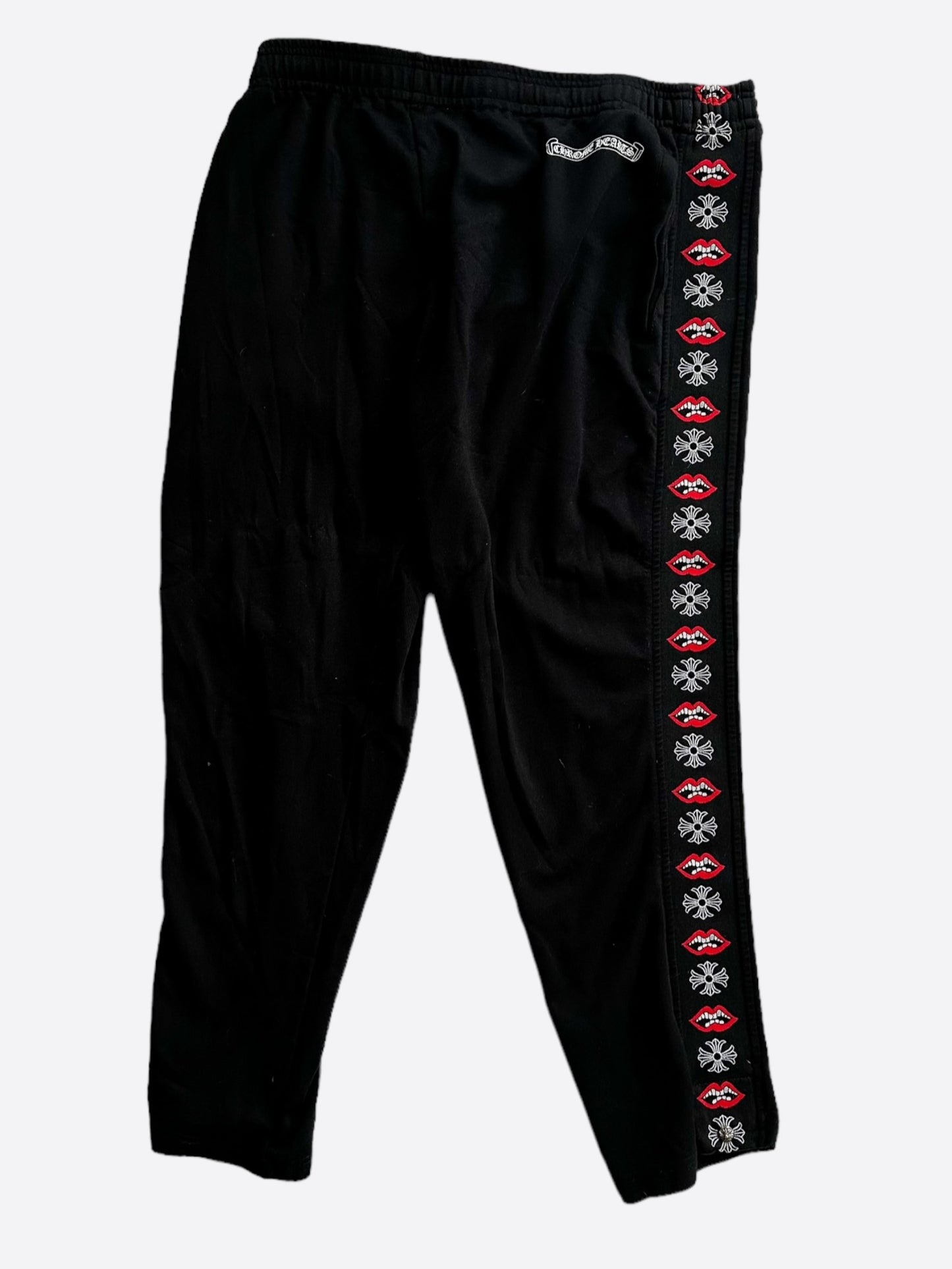 Chrome Hearts Matty Boy Black Chomper Trackpants