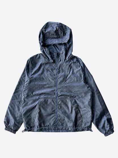 Louis Vuitton Navy Monogram Reversible Windbreaker