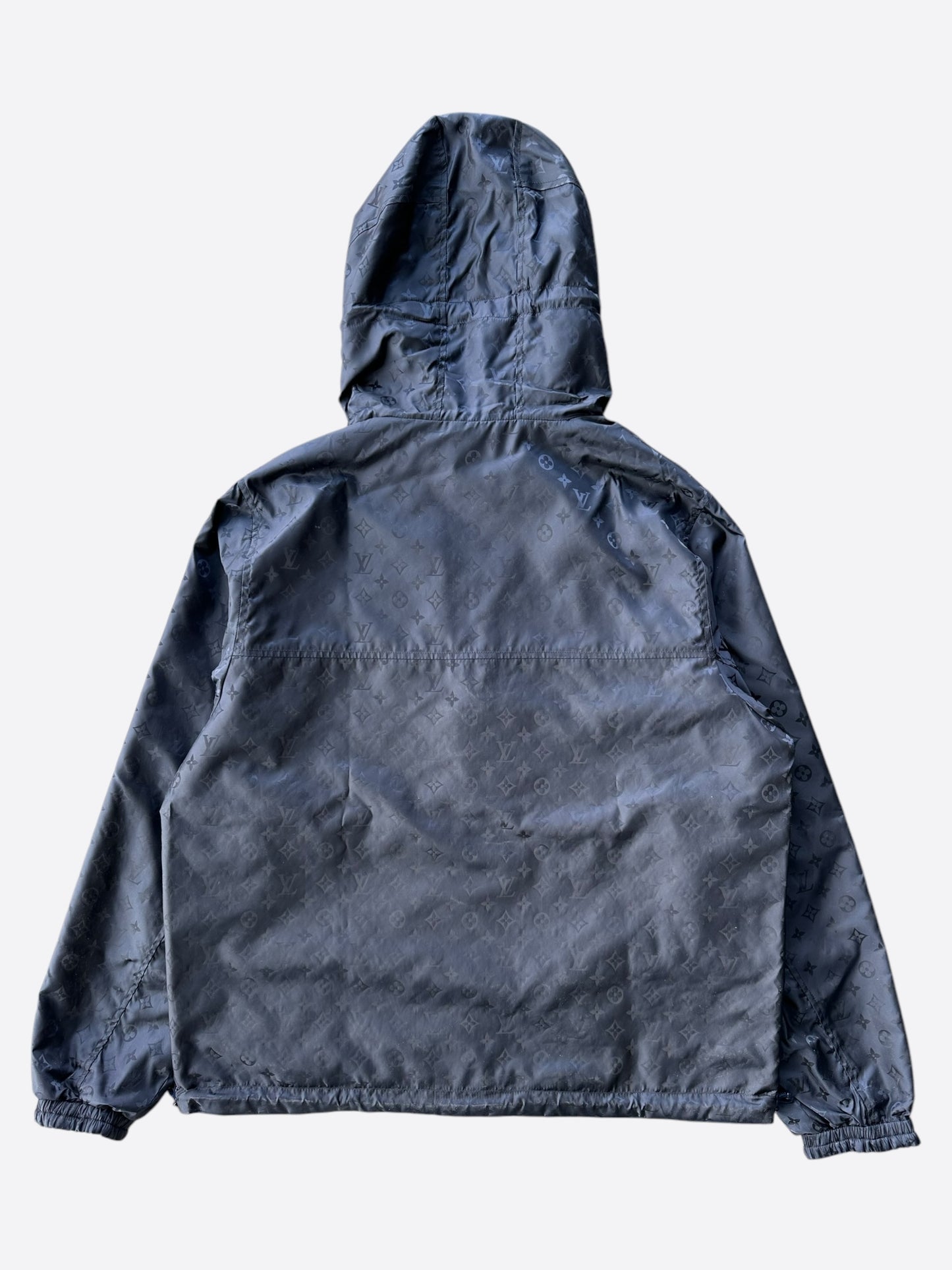 Louis Vuitton Navy Monogram Reversible Windbreaker