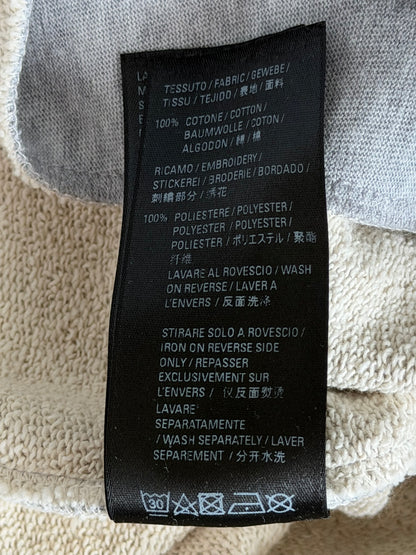 Balenciaga Grey Campaign Embroidered Logo Shorts