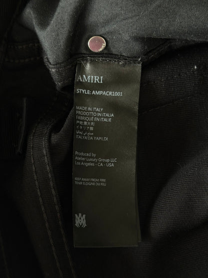 Amiri Black MA Monogram Carpenter Pants