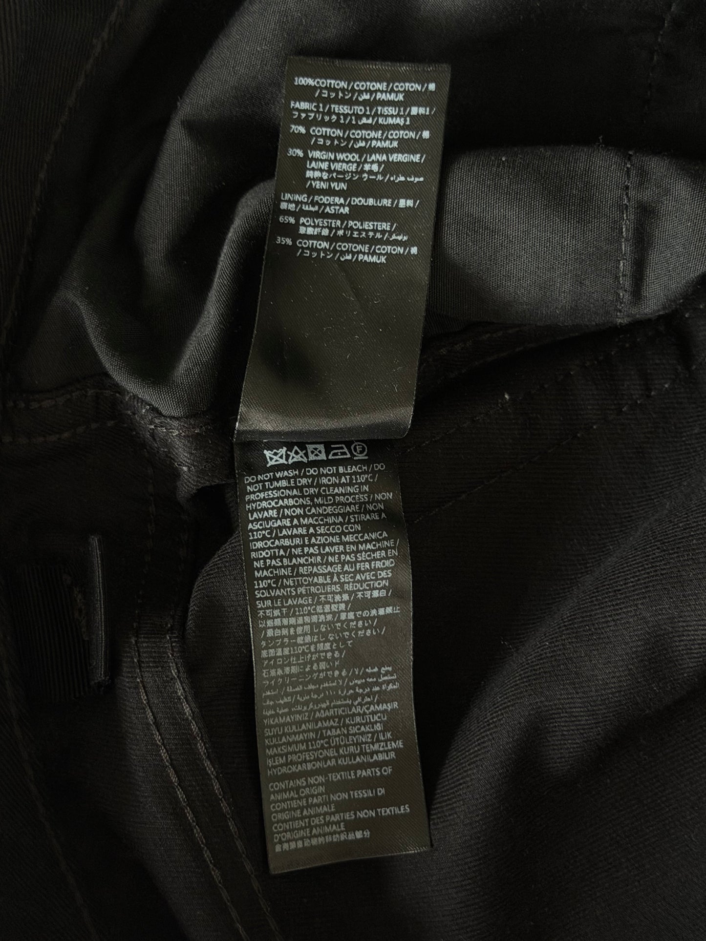 Amiri Black MA Monogram Carpenter Pants