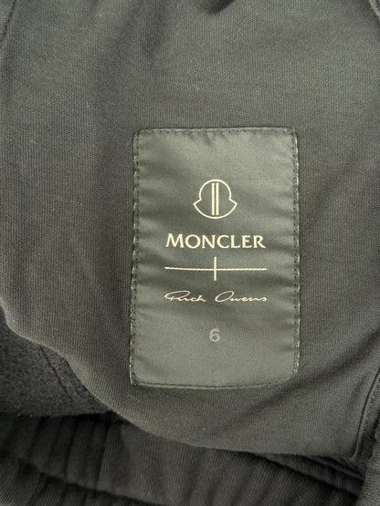 Rick Owens Moncler Black Embroidered Logo Berlin Sweatpants