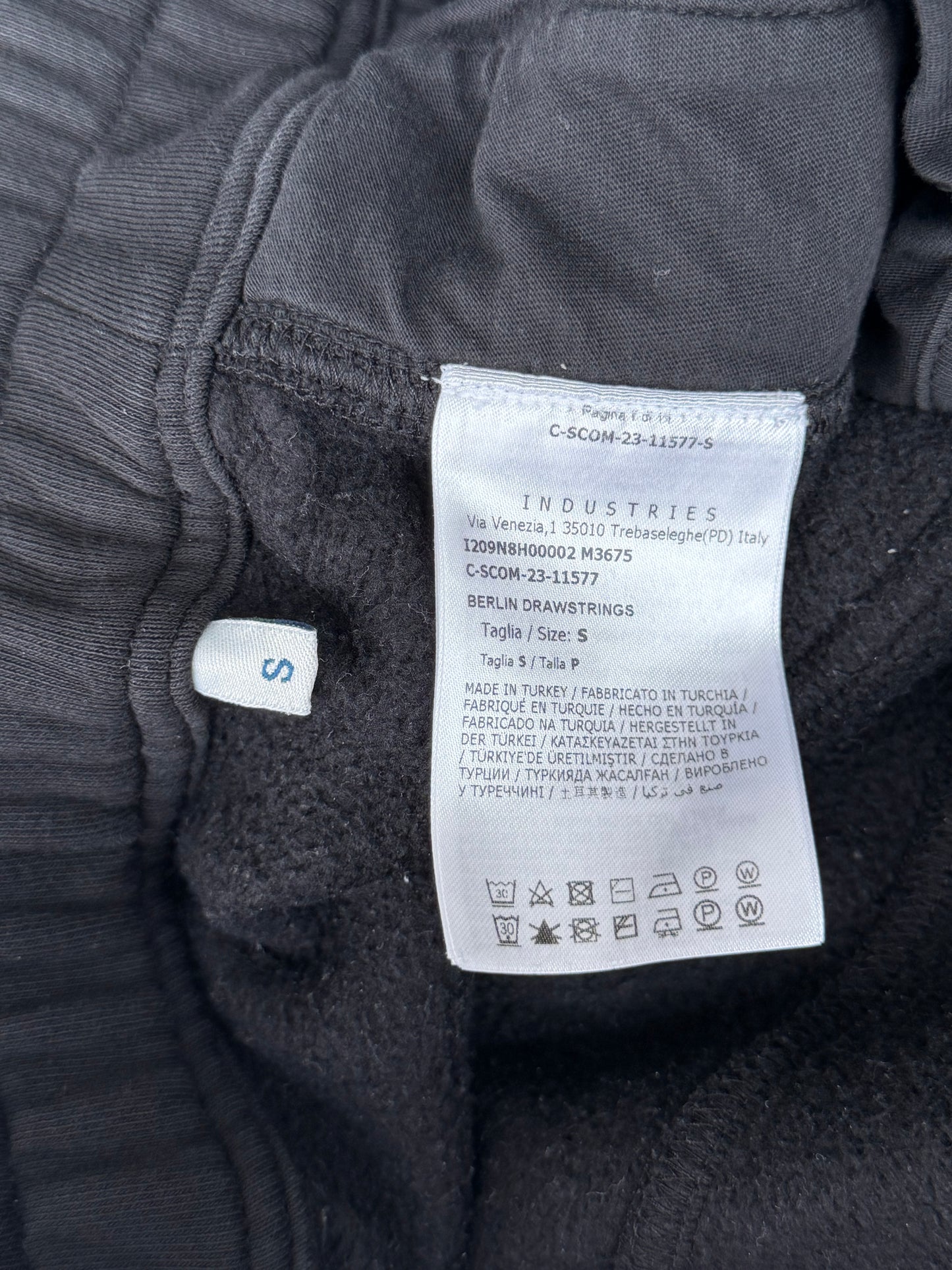 Rick Owens Moncler Black Embroidered Logo Berlin Sweatpants
