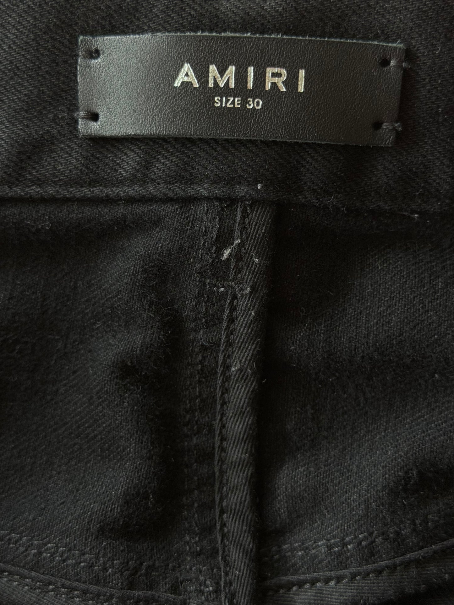 Amiri Black Double Knee Carpenter Pants
