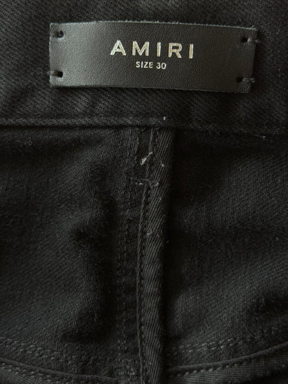 Amiri Black Double Knee Carpenter Pants
