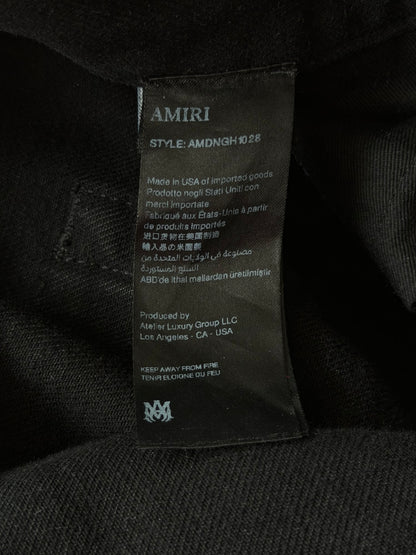 Amiri Black Double Knee Carpenter Pants
