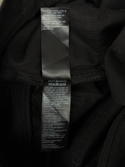 Amiri Black & White Staggered Logo Jeans