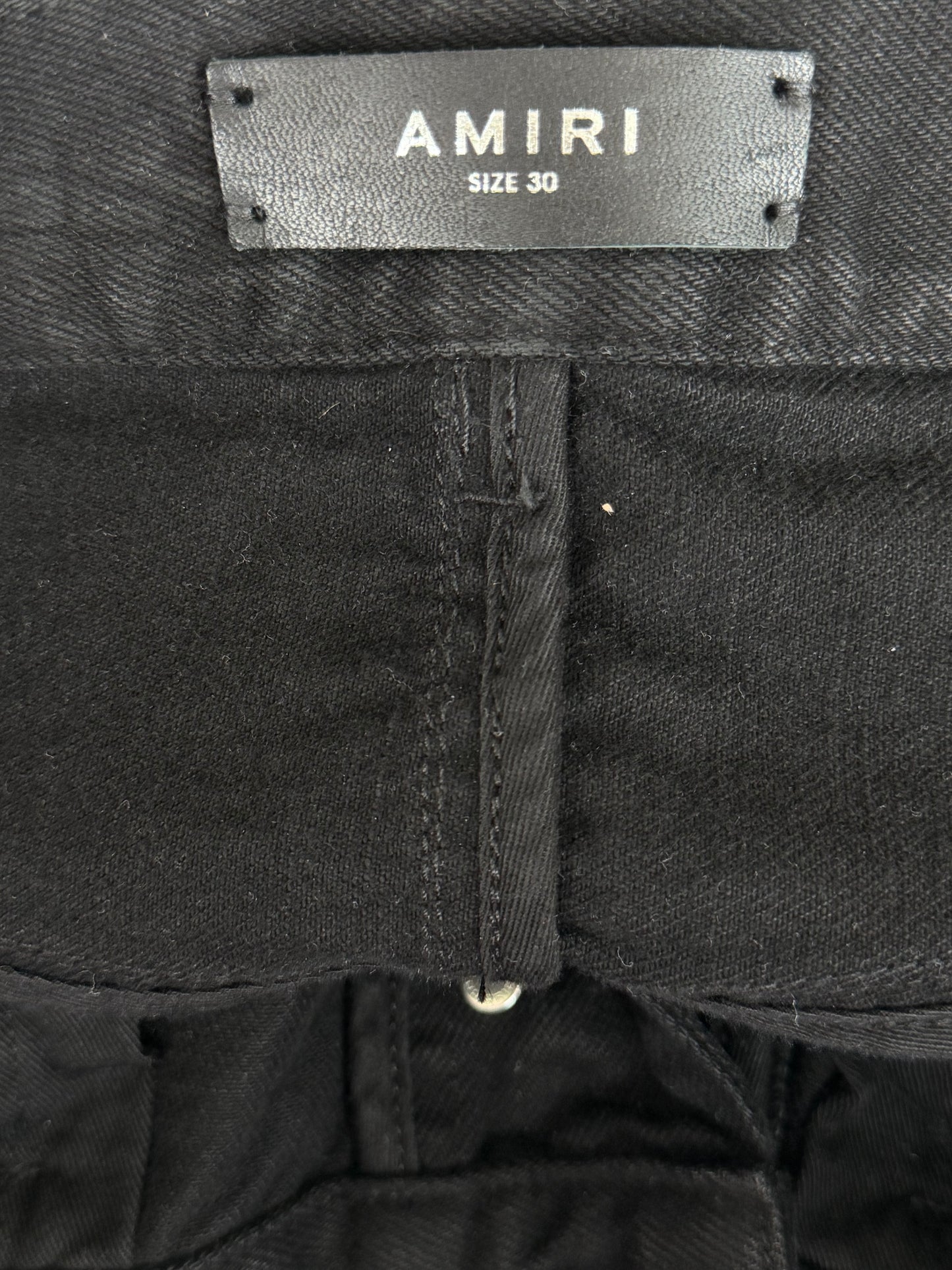 Amiri Black Double Knee Carpenter Pants