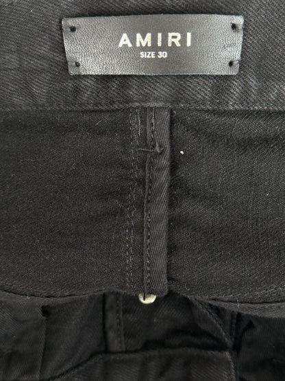 Amiri Black Double Knee Carpenter Pants