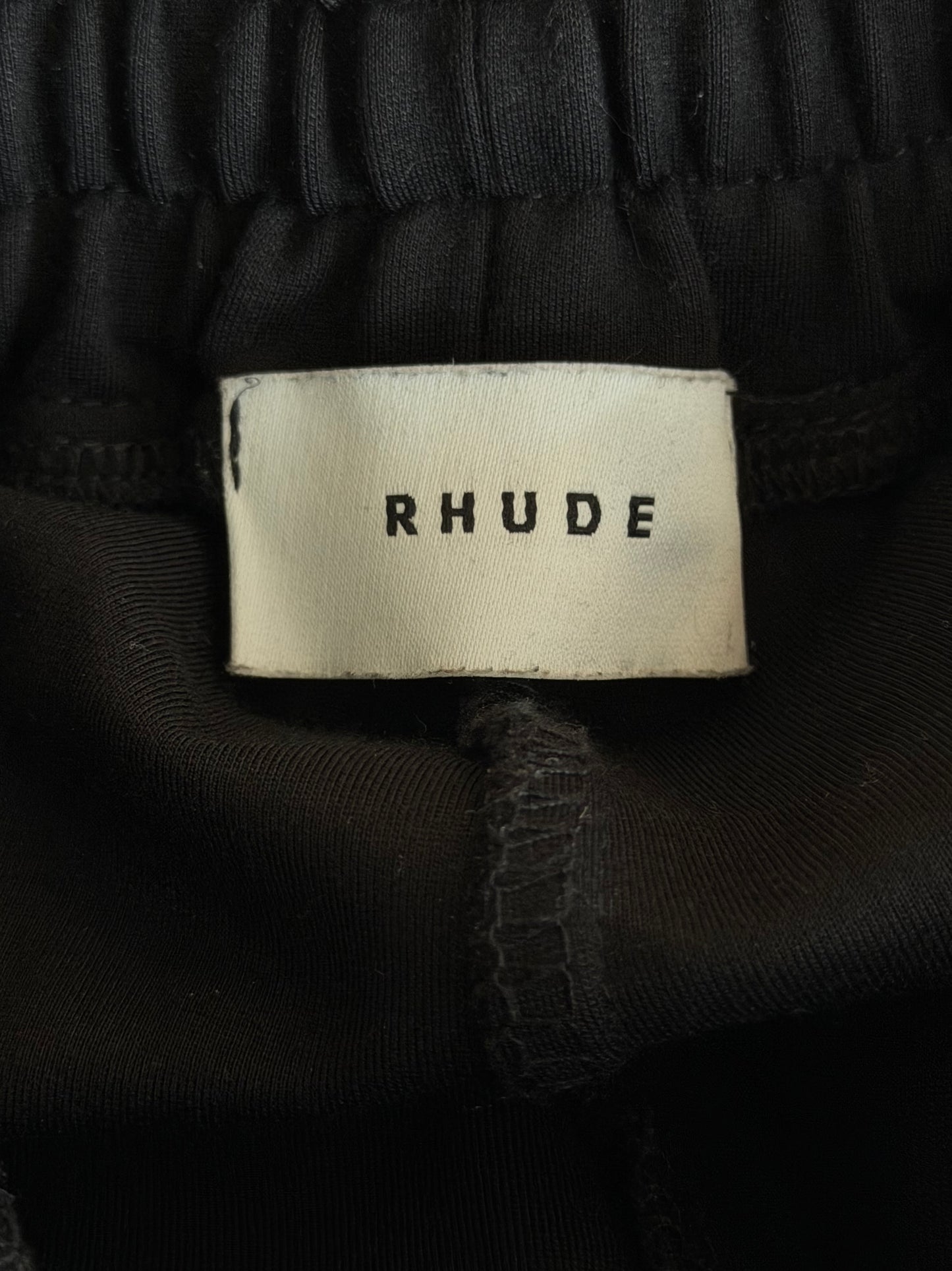 Rhude Black & Multicolor Track Pants