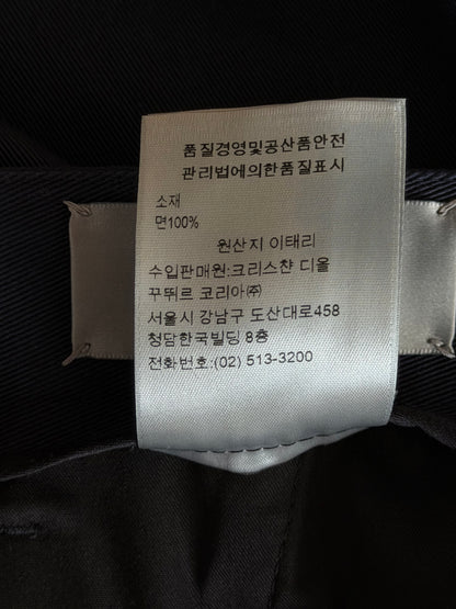 Dior Jordan Navy & White Embroidered Logo Shorts