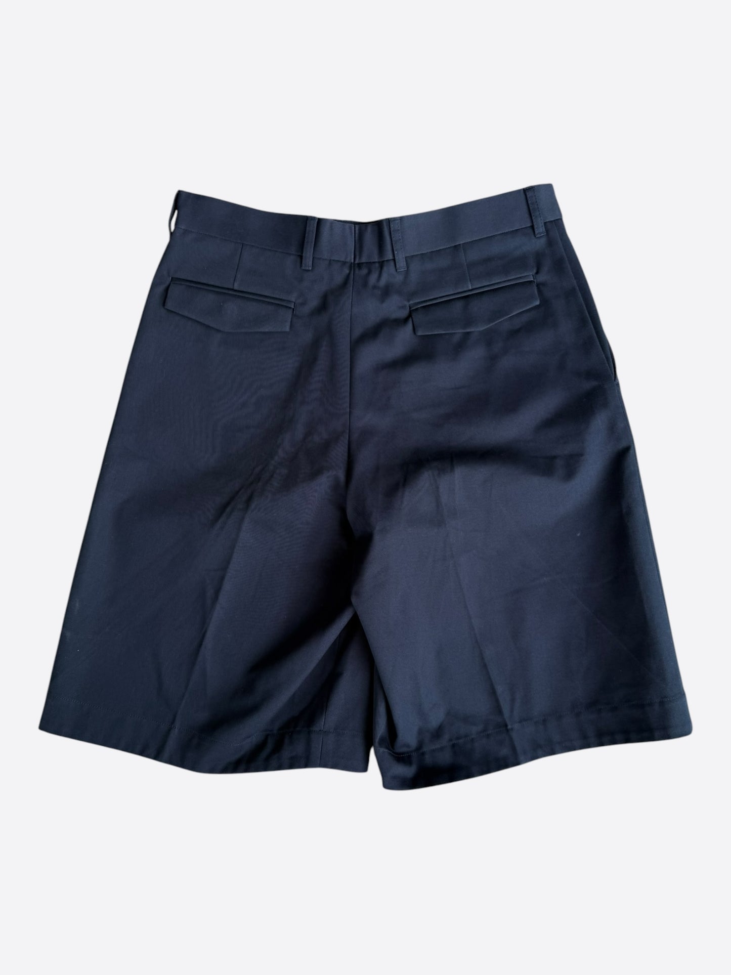 Dior Jordan Navy & White Embroidered Logo Shorts