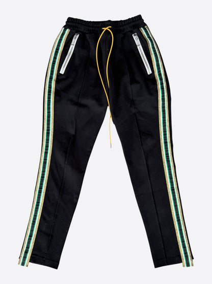 Rhude Black & Multicolor Track Pants