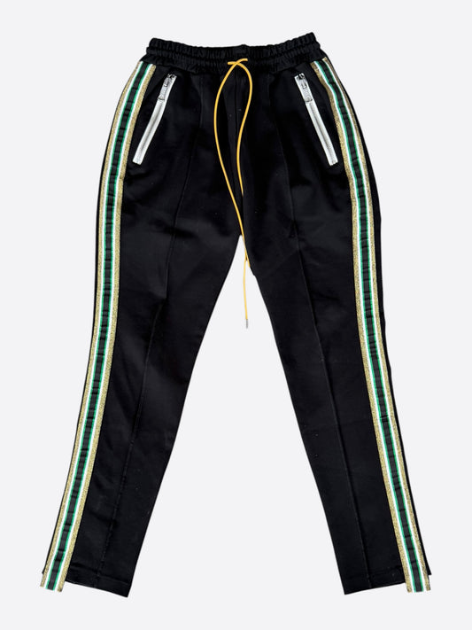 Rhude Black & Multicolor Track Pants